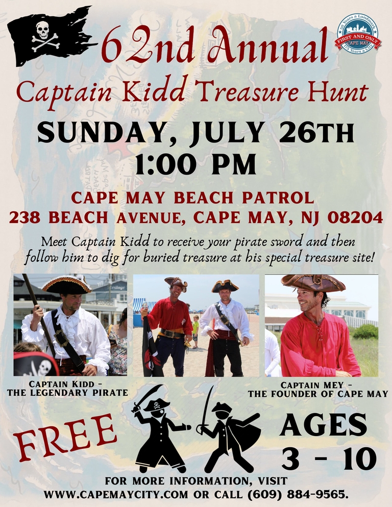 Captain Kidd Treasure Hunt